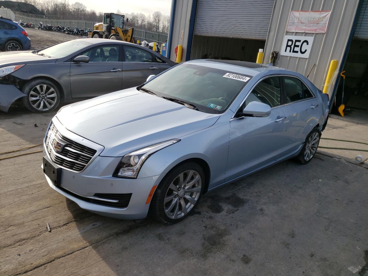 2017 Cadillac ATS VIN 1G6AH5SX1H0172072