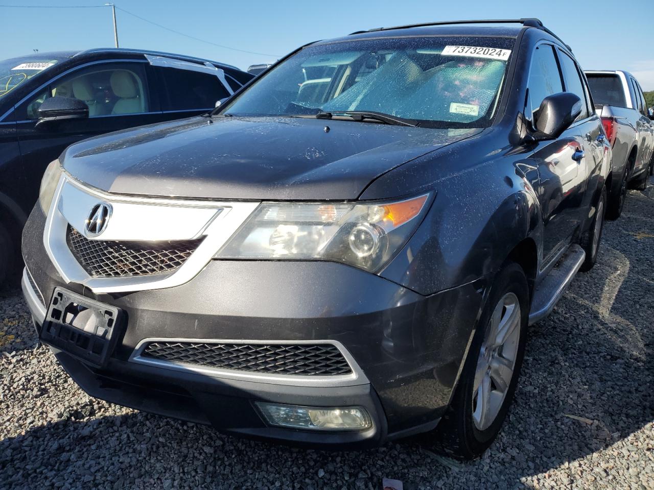 2010 Acura MDX VIN 2HNYD2H6XAH504753