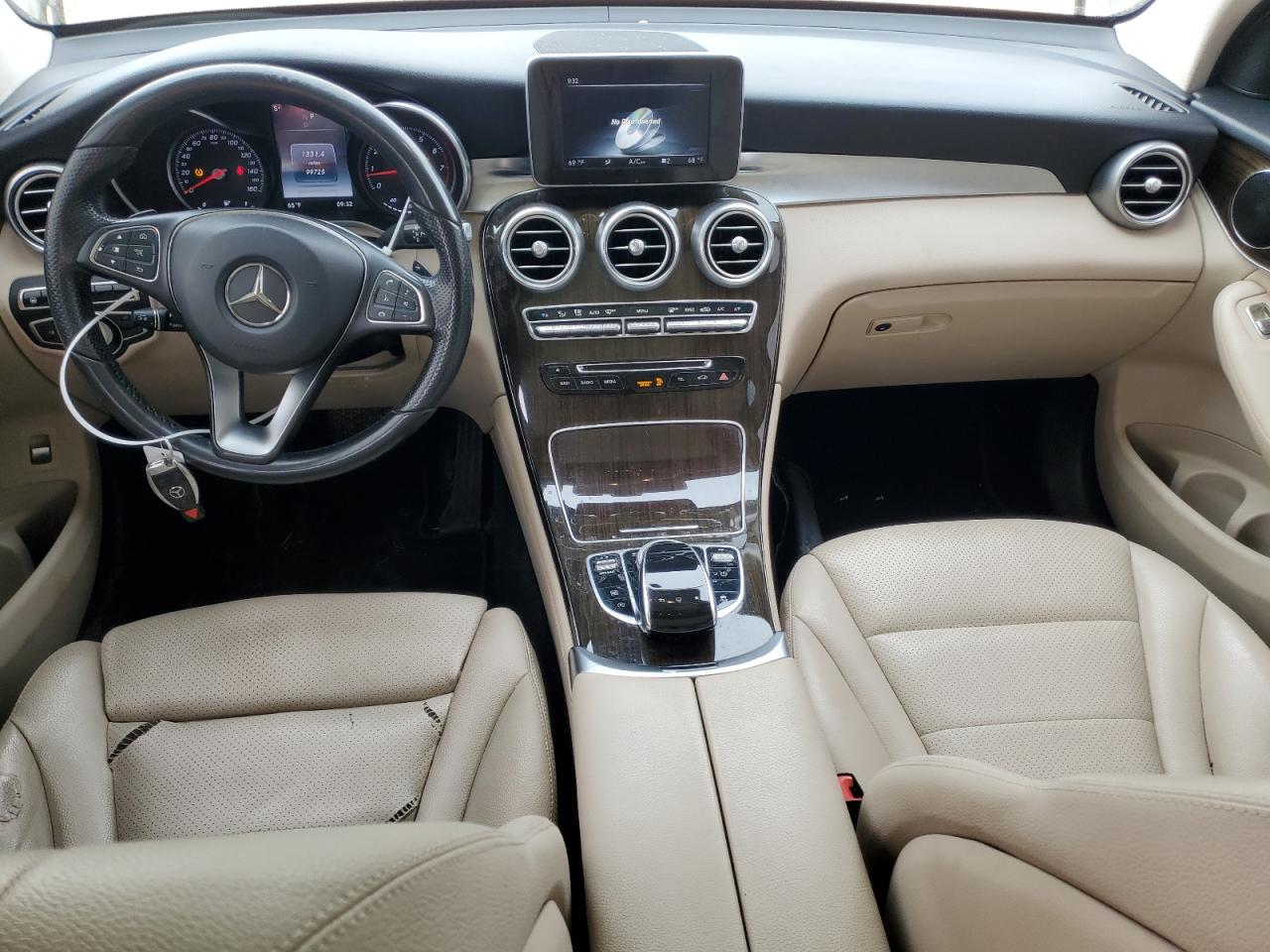 2016 Mercedes-Benz GLC VIN WDC0G4JB0GF034072 Copart auction photo, undercarriage / front end damage thumbnail 8