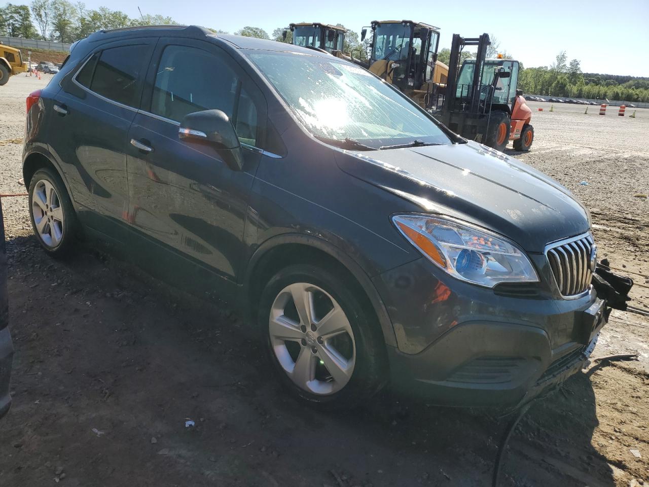 2016 Buick Encore VIN KL4CJASB6GB641774 Copart auction photo, front end damage thumbnail 4