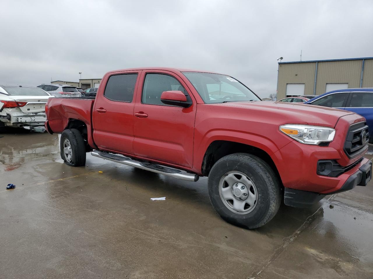 2020 Toyota Tacoma VIN 3TMCZ5AN2LM297008 Copart auction photo, rear end damage thumbnail 4