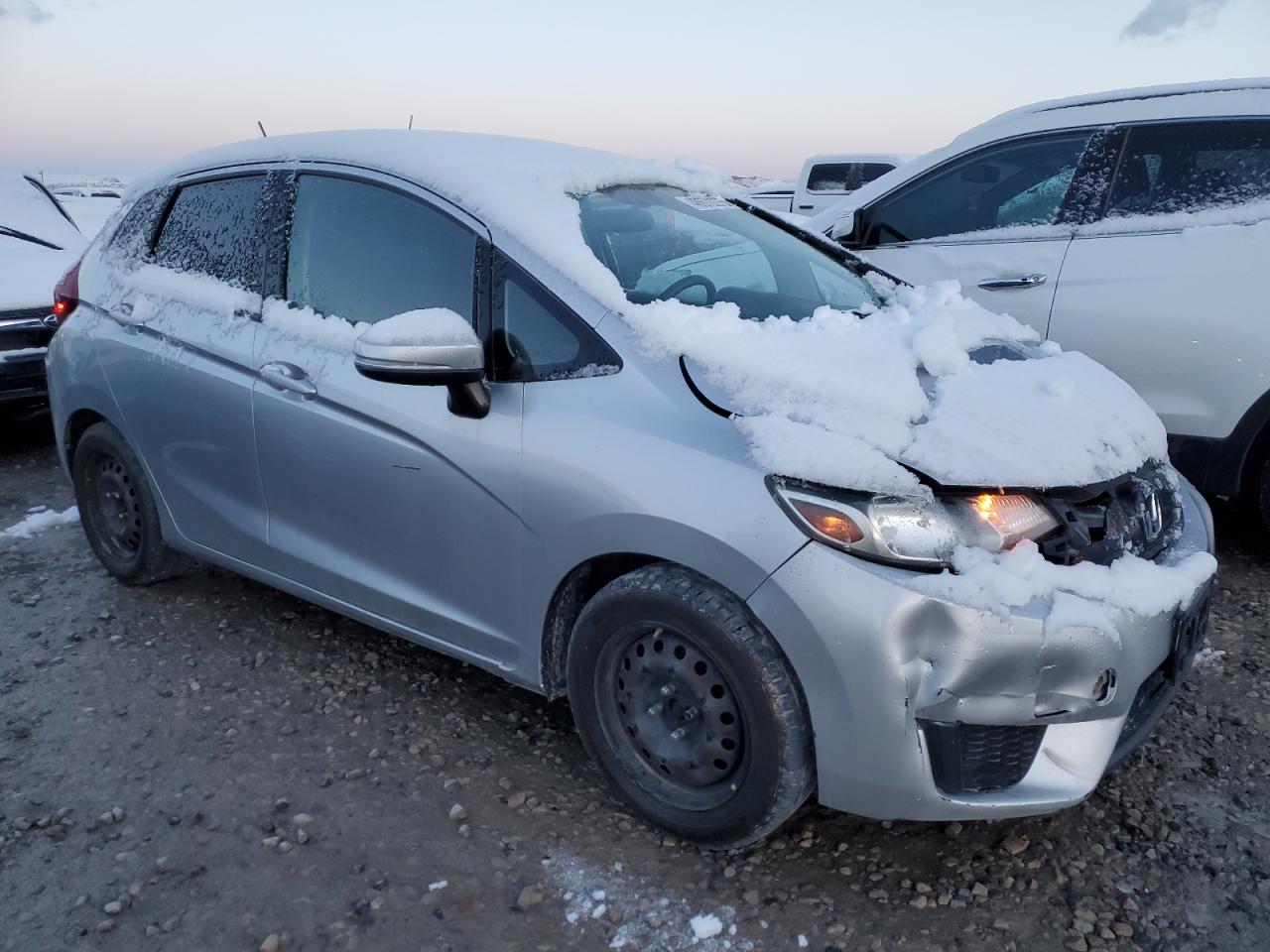 2016 Honda Fit VIN JHMGK5H53GS003087 Copart auction photo, front end damage thumbnail 4