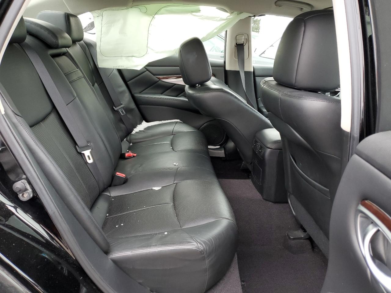 2011 Infiniti M VIN JN1BY1ARXBM370309 Copart auction photo, side damage thumbnail 10