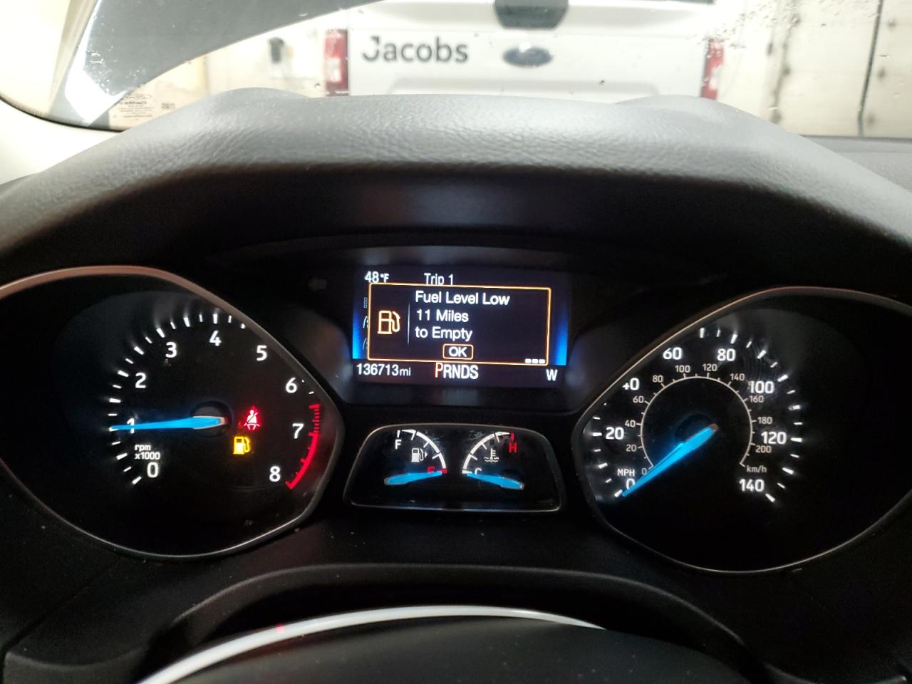 2016 Ford Focus VIN 1FADP3F2XGL386691 Copart auction photo, front end / minor dent/scratches damage thumbnail 9
