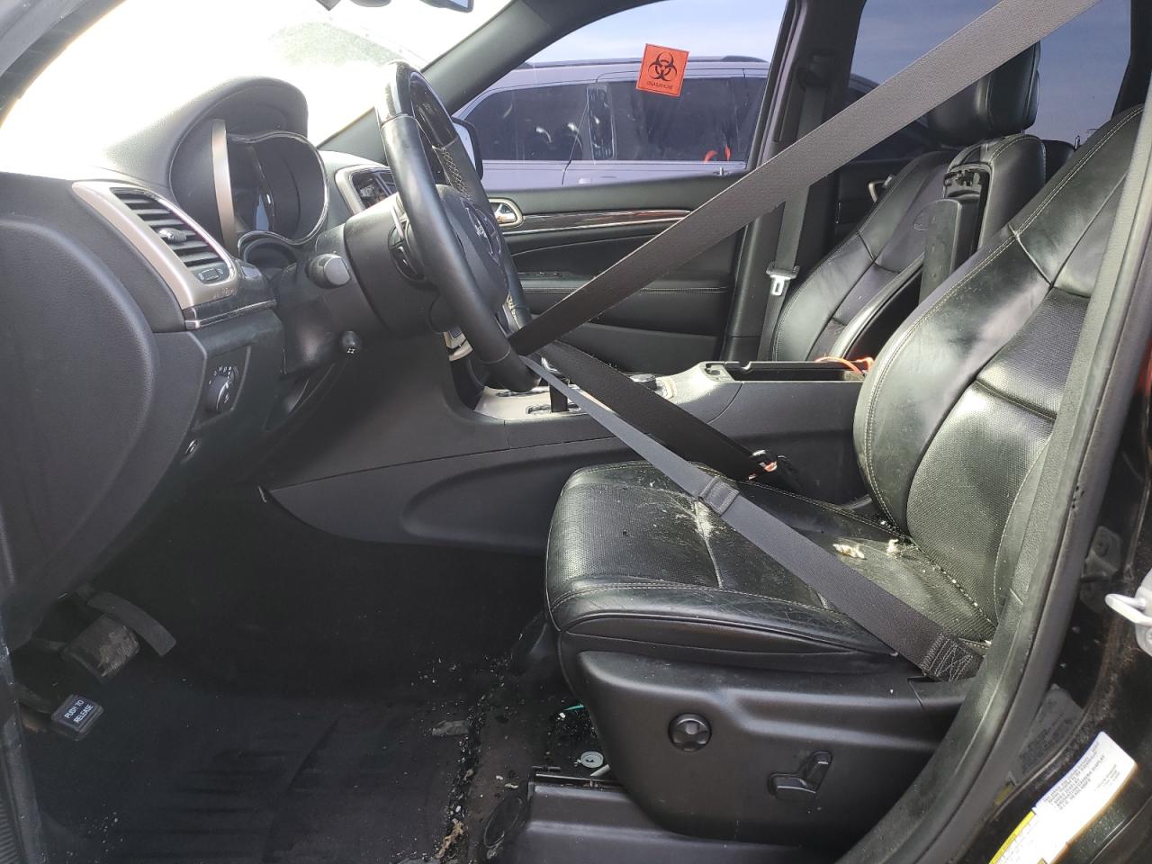 2015 Jeep Grand Cherokee VIN 1C4RJFCG5FC173911 Copart auction photo, vandalism damage thumbnail 7