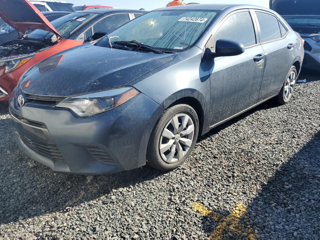 2015 Toyota Corolla VIN 2T1BURHE2FC278978