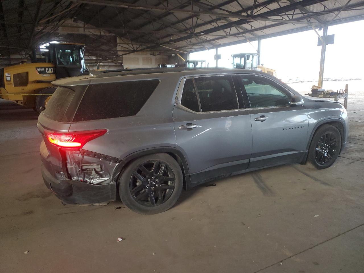 2021 Chevrolet Traverse VIN 1GNERGKW8MJ246100 Copart auction photo, side damage thumbnail 3