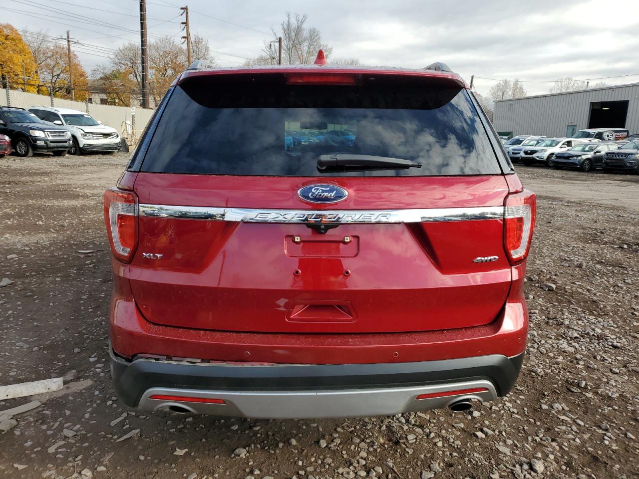 2017 Ford Explorer VIN 1FM5K8D87HGA31212 Copart auction photo, side damage thumbnail 6