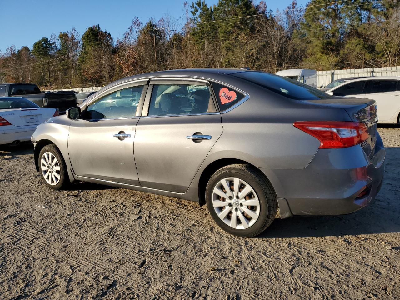 2016 Nissan Sentra VIN 3N1AB7AP4GL654180 Copart auction photo, front end / minor dent/scratches damage thumbnail 2