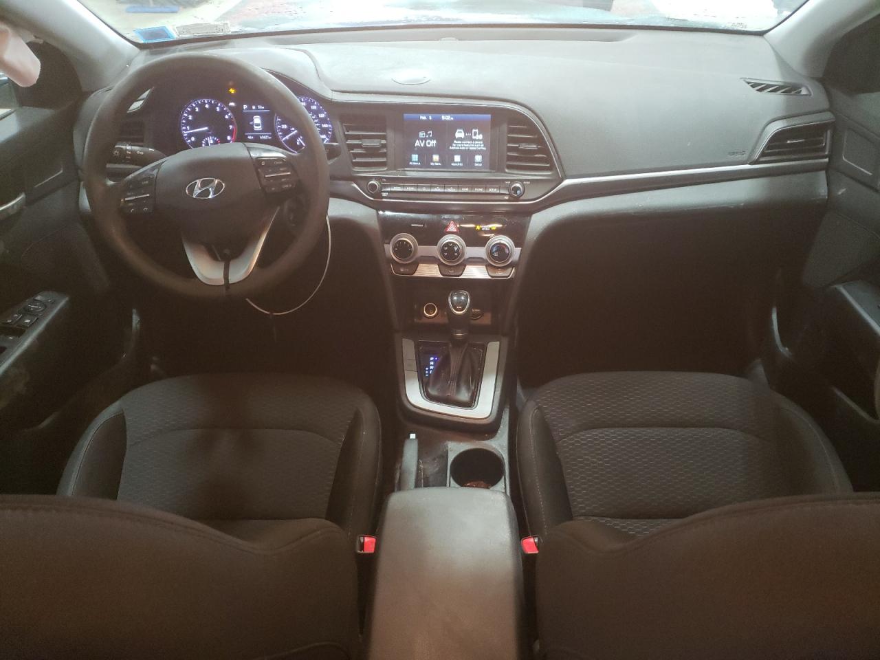 2019 Hyundai Elantra VIN 5NPD84LF3KH411240 Copart auction photo, front end damage thumbnail 8