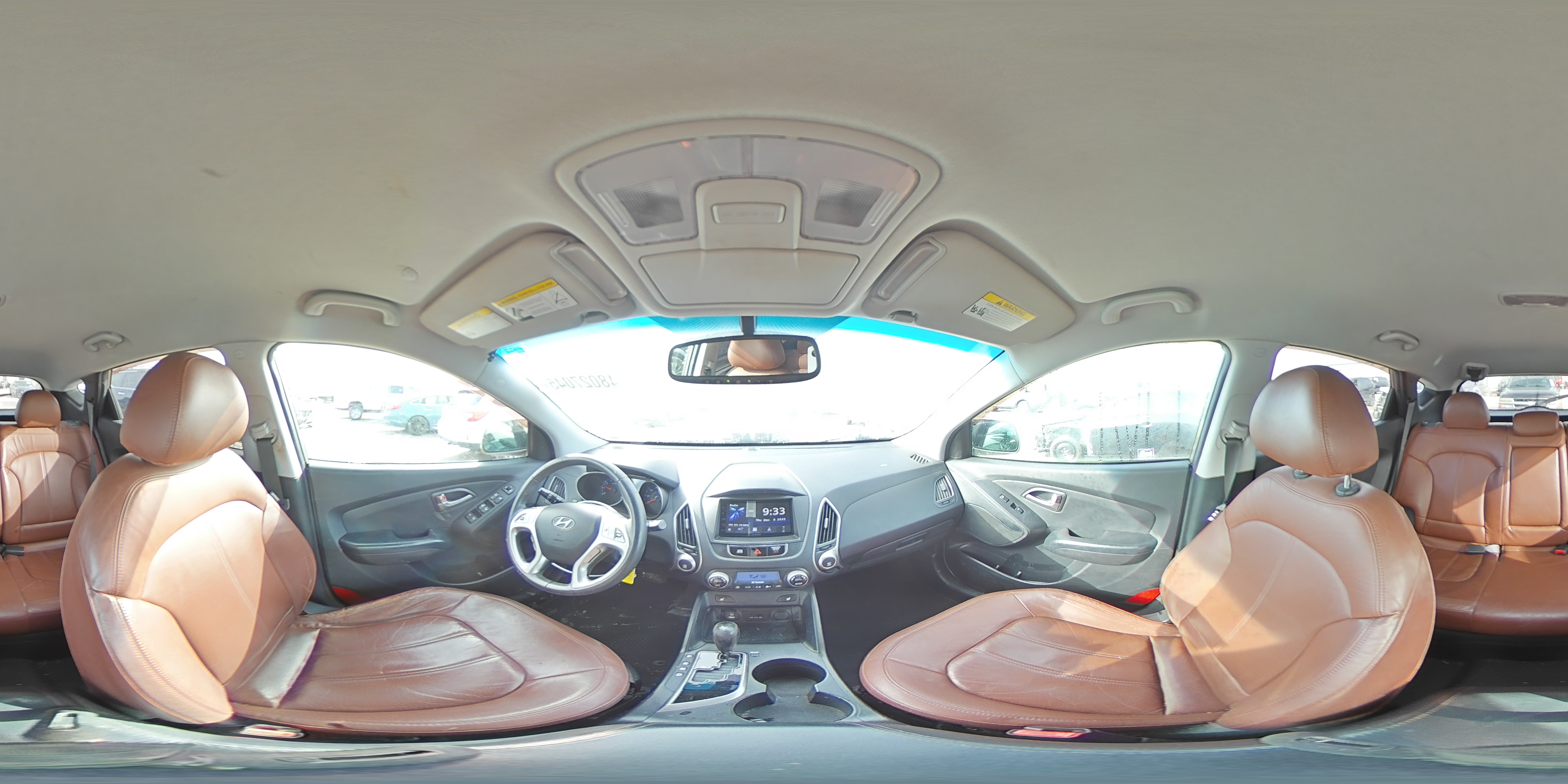 2012 Hyundai Tucson VIN KM8JU3AC3CU403756 Copart auction photo, side / rear end damage thumbnail 14