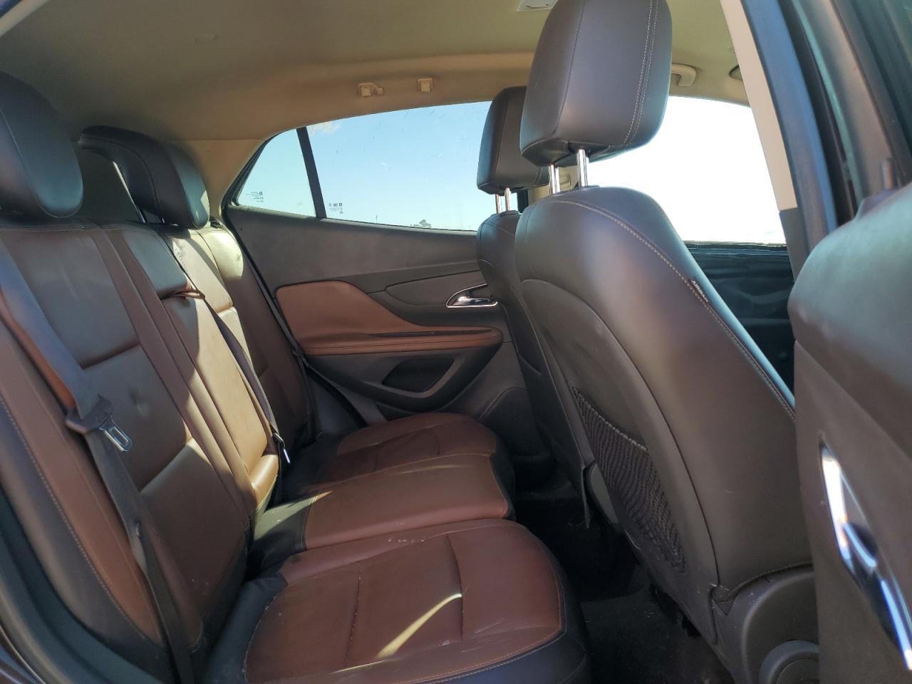 2014 Buick Encore VIN KL4CJDSB1EB703158 Copart auction photo, front end / side damage thumbnail 11
