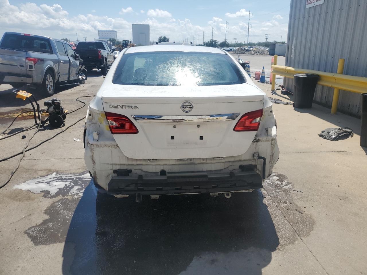 2017 Nissan Sentra VIN 3N1AB7AP6HY316591 Copart auction photo, front end / rear end damage thumbnail 6