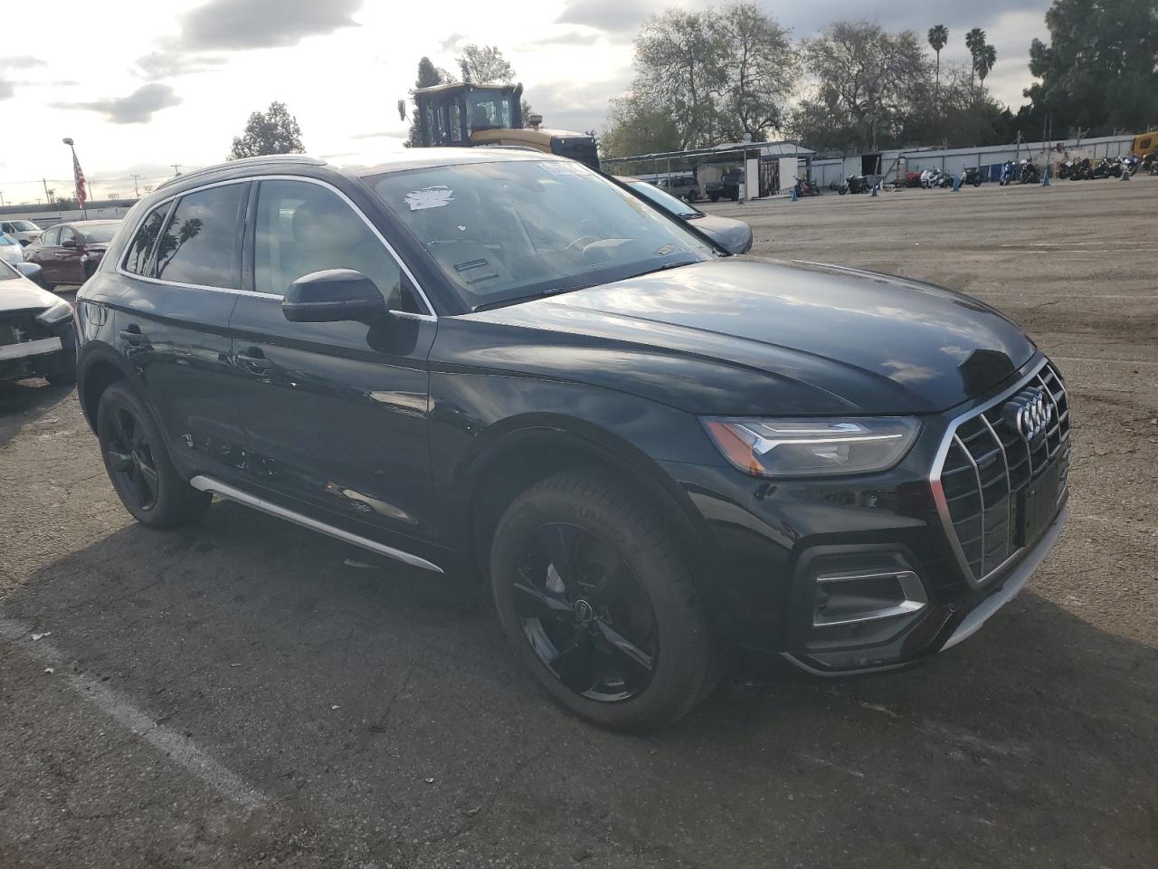 2024 Audi Q5 VIN WA1BBAFY4R2057254 Copart auction photo, side damage thumbnail 4