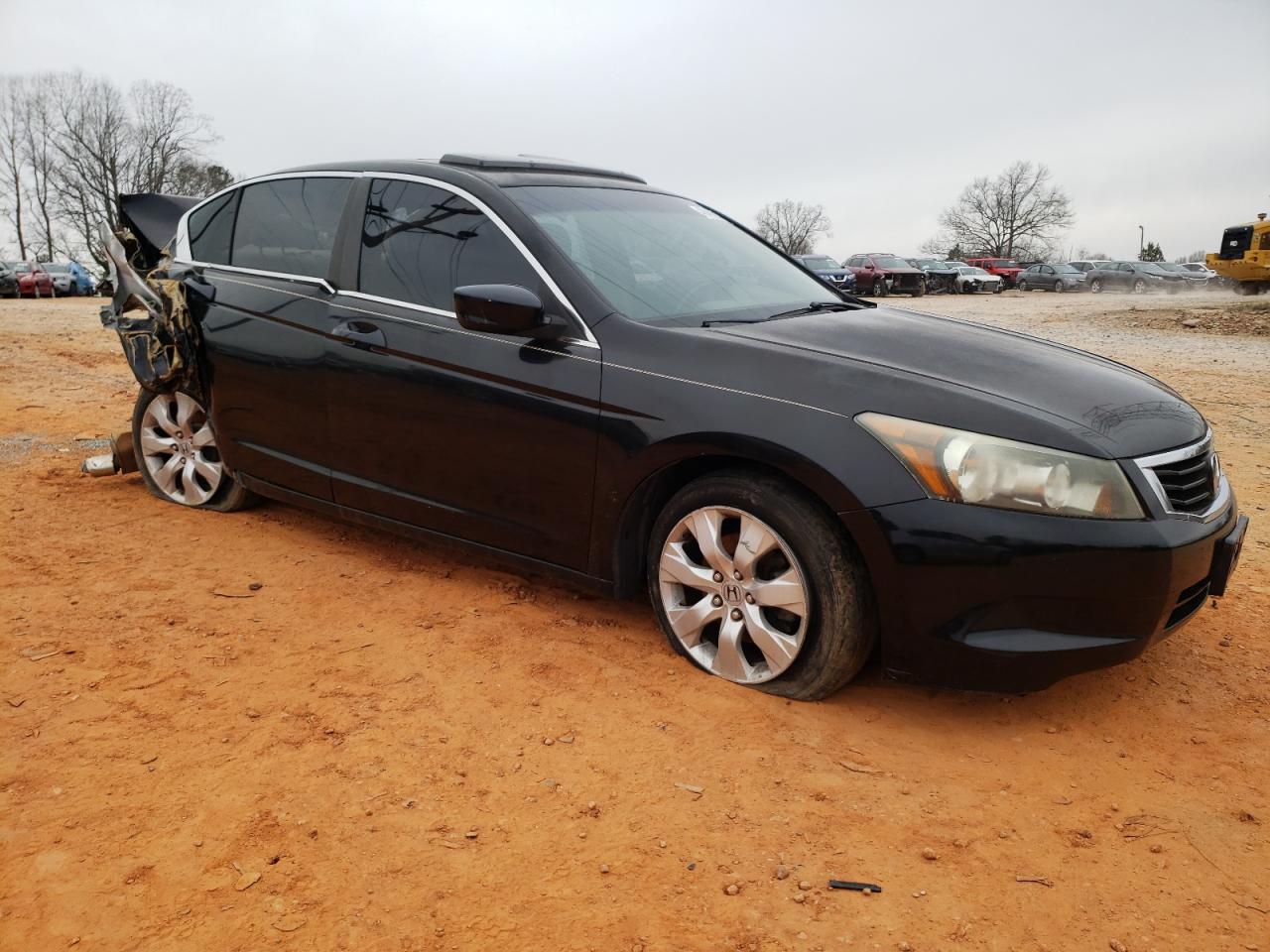 2009 Honda Accord VIN 1HGCP26899A142535 Copart auction photo, rear end / side damage thumbnail 4