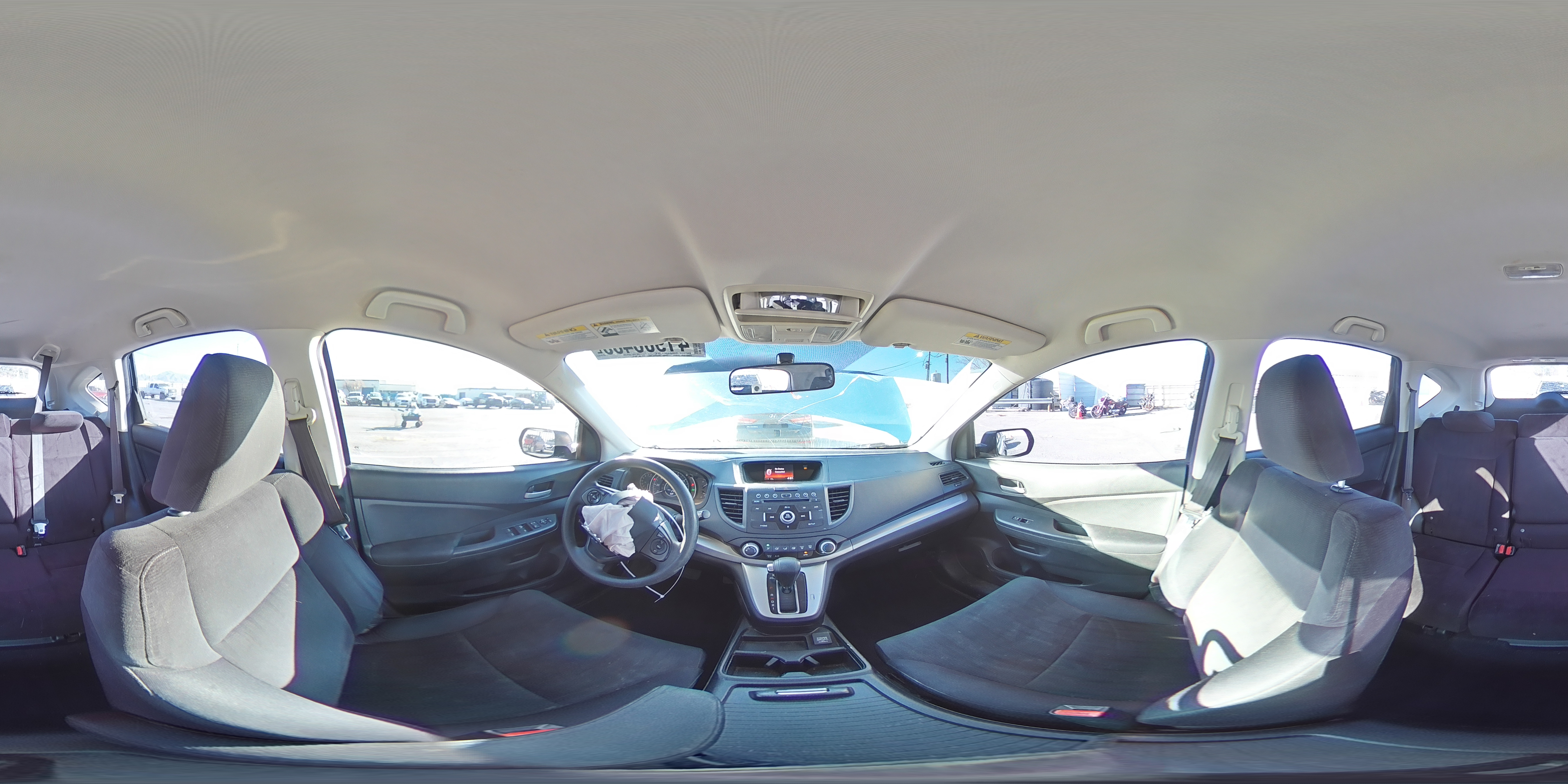 2014 Honda CR-V VIN 2HKRM3H35EH558819 Copart auction photo, front end / rear end damage thumbnail 14