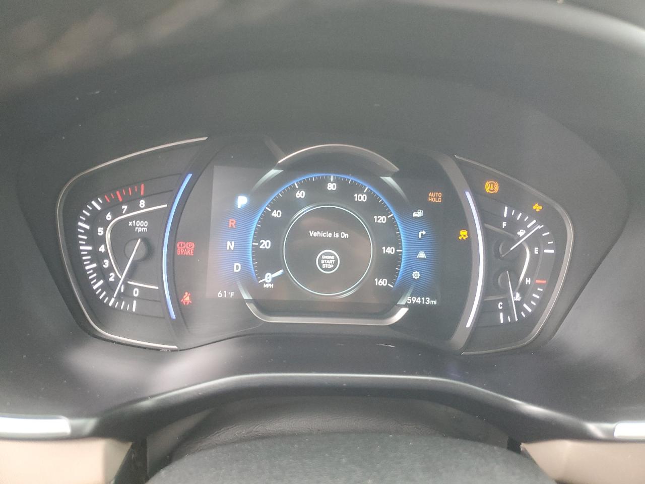 2020 Hyundai Santa Fe VIN 5NMS53AA3LH267480 Copart auction photo, all over damage thumbnail 9
