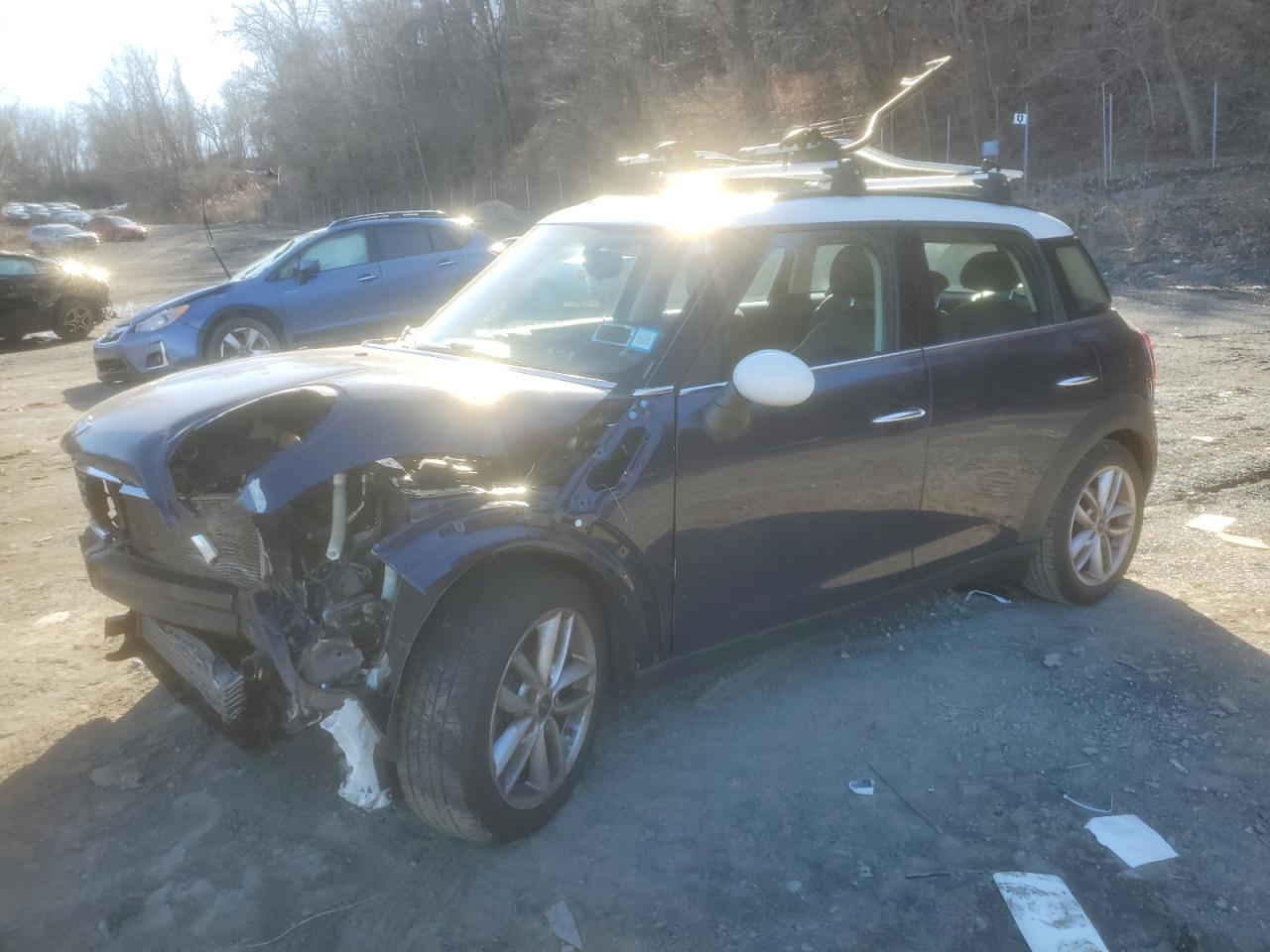 2014 MINI Cooper VIN WMWZC3C54EWP27537 - Copart auction photo