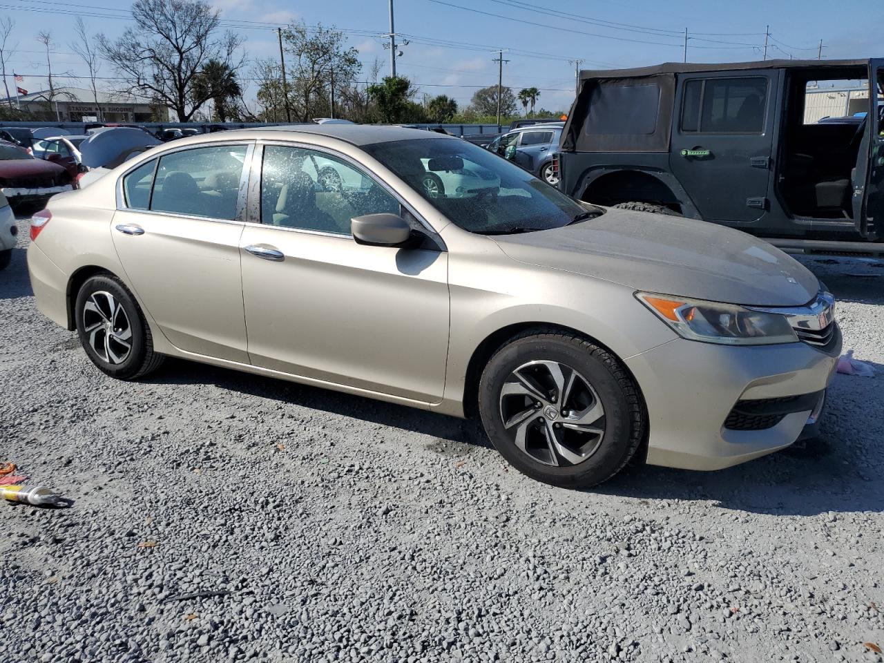 2017 Honda Accord VIN 1HGCR2F30HA180961 Copart auction photo, water/flood damage thumbnail 4