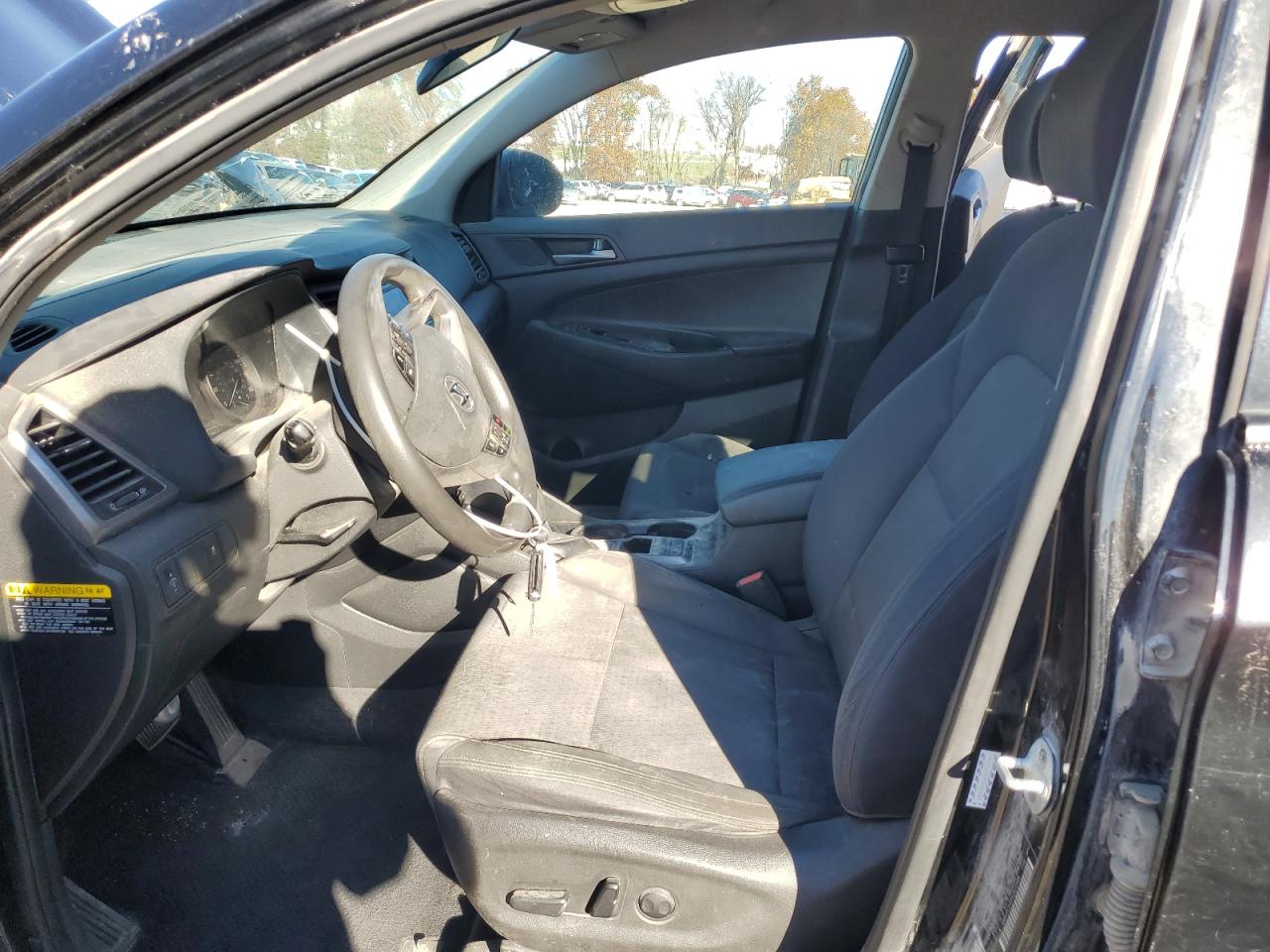 2017 Hyundai Tucson VIN KM8J3CA48HU522468 Copart auction photo, front end damage thumbnail 7