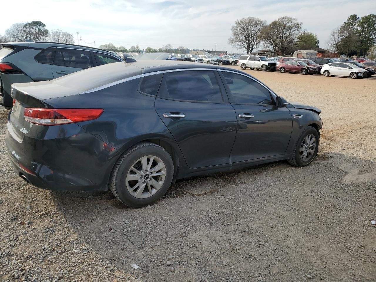 2016 KIA Optima VIN KNAGT4L37G5076182 Copart auction photo, front end damage thumbnail 3