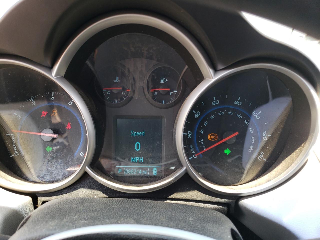 2012 Chevrolet Cruze VIN 1G1PC5SH5C7265331 Copart auction photo, front end / rear end damage thumbnail 9