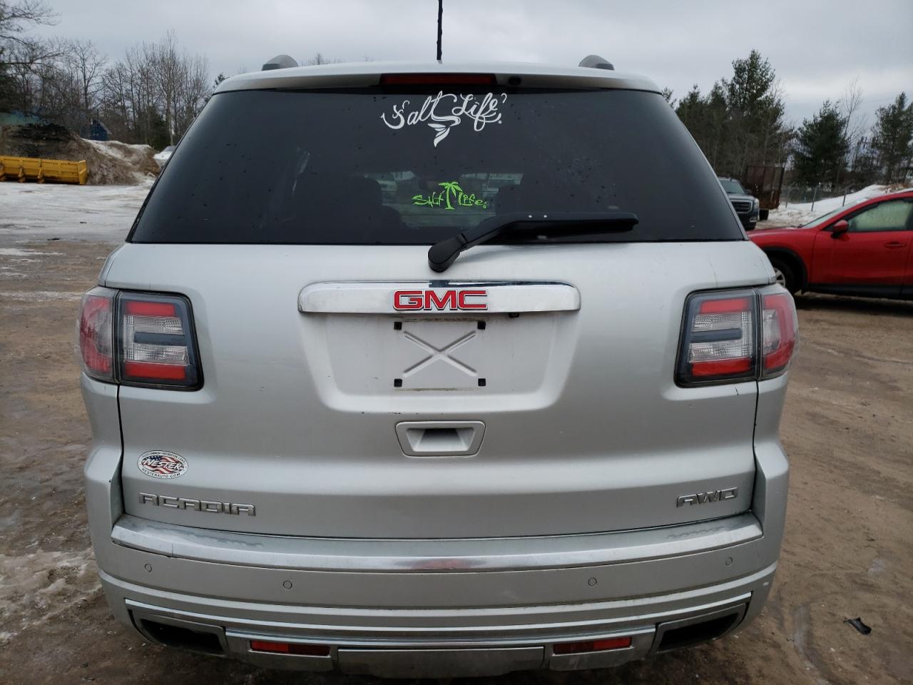 2015 GMC Acadia VIN 1GKKVTKD0FJ199117 Copart auction photo, all over damage thumbnail 6