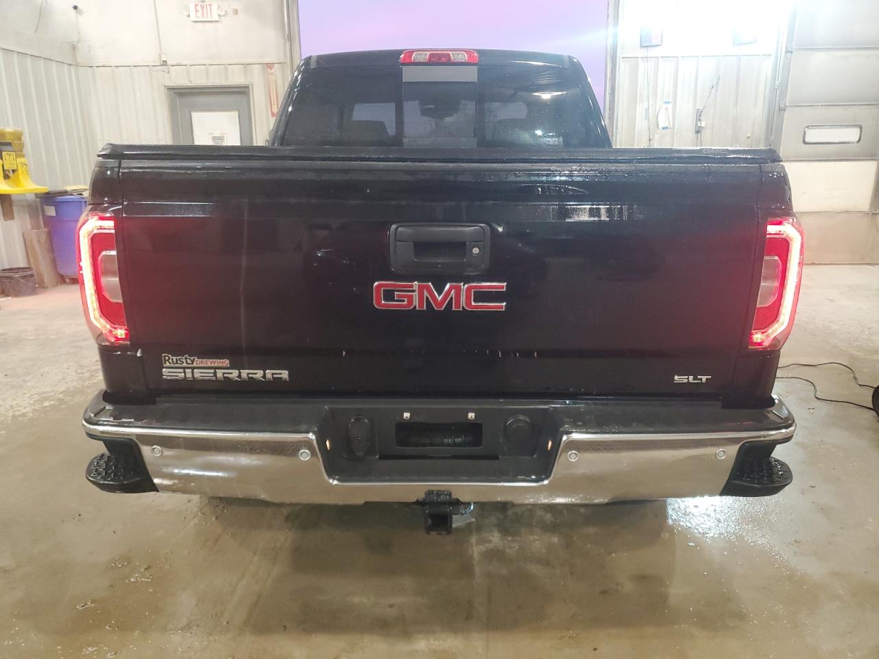 2017 GMC Sierra VIN 3GTU2NEJ7HG365633 Copart auction photo, side / hail damage thumbnail 6