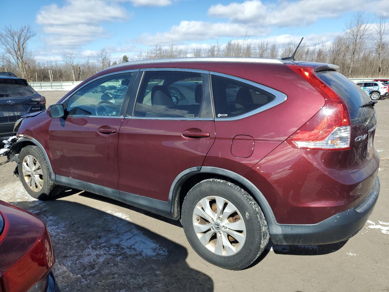 2012 Honda CR-V VIN 5J6RM4H74CL082901 Copart auction photo, front end damage thumbnail 2