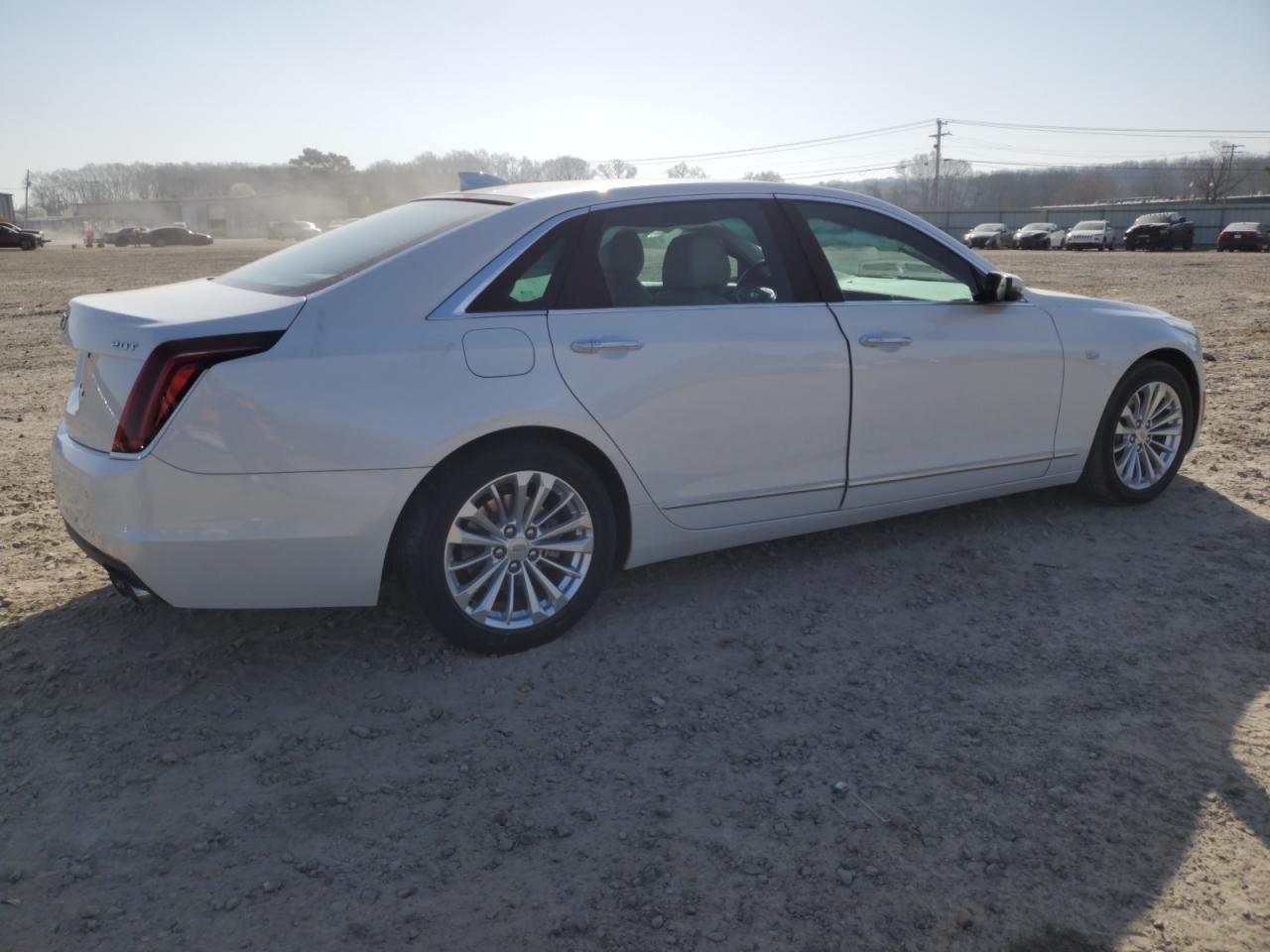 2017 Cadillac CT6 VIN 1G6KA5RX3HU127481 Copart auction photo, side / front end damage thumbnail 3
