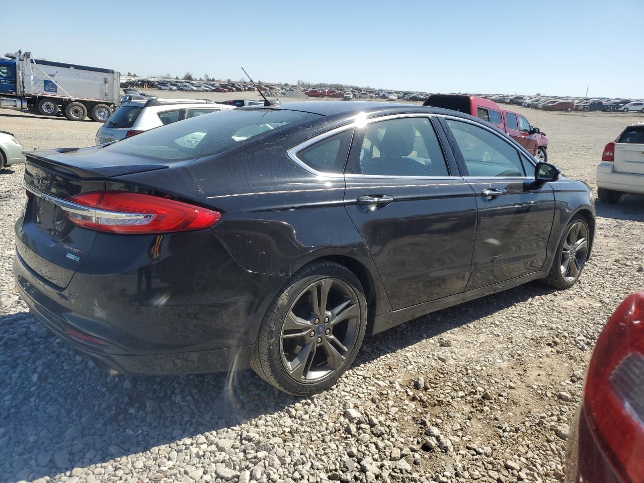 2017 Ford Fusion VIN 3FA6P0VP0HR348460 Copart auction photo, front end damage thumbnail 3