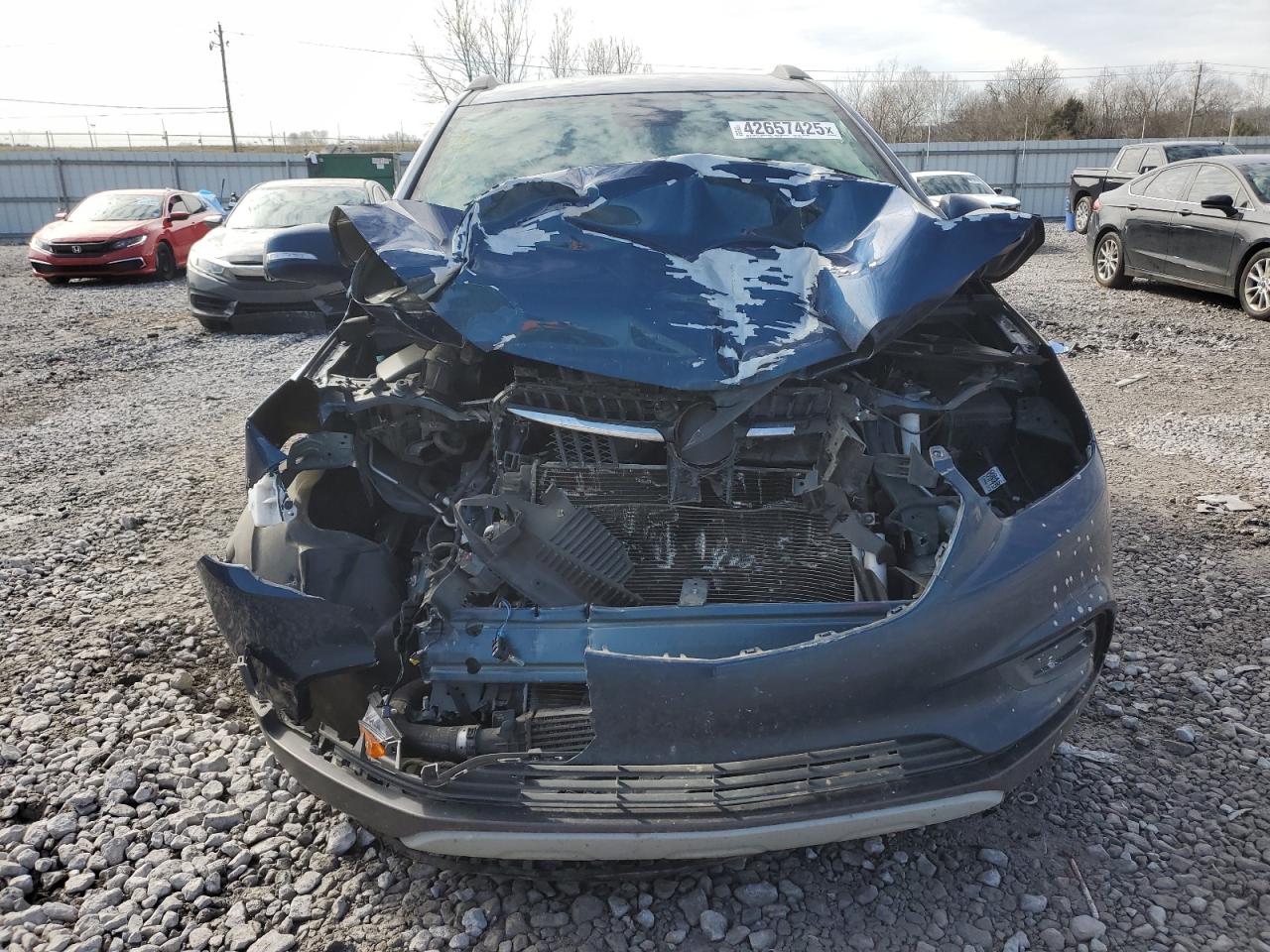 2019 Buick Encore VIN KL4CJASB3KB896438 Copart auction photo, front end damage thumbnail 5