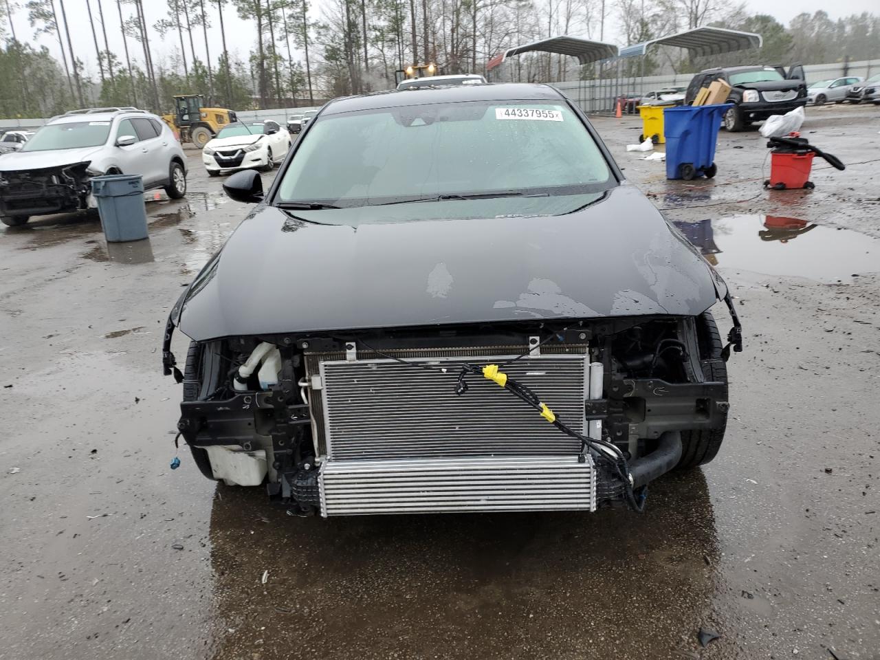 2020 Honda Accord VIN 1HGCV1F17LA077372 Copart auction photo, side / front end damage thumbnail 5