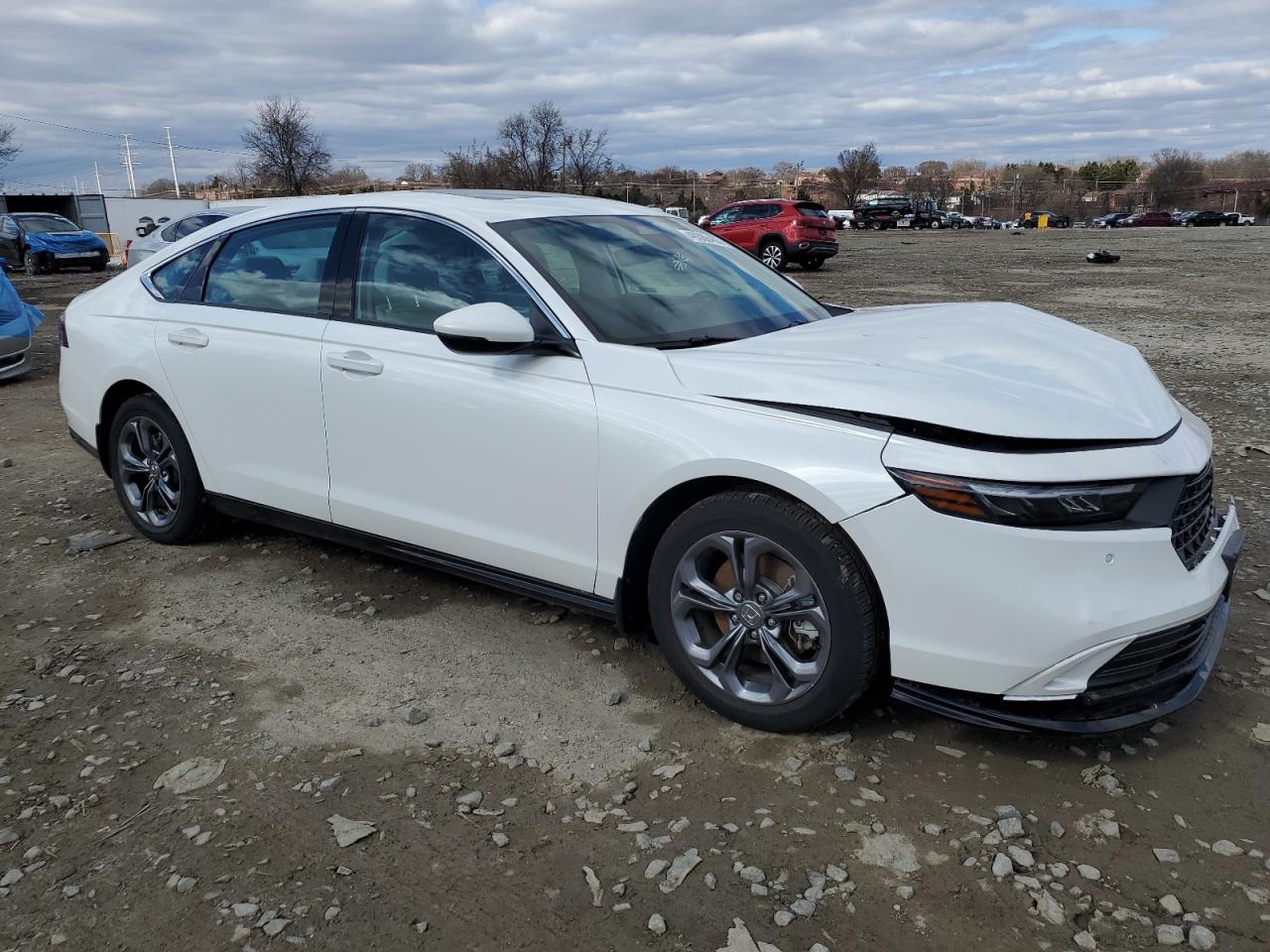 2025 Honda Accord VIN 1HGCY2F69SA010120 Copart auction photo, front end damage thumbnail 4