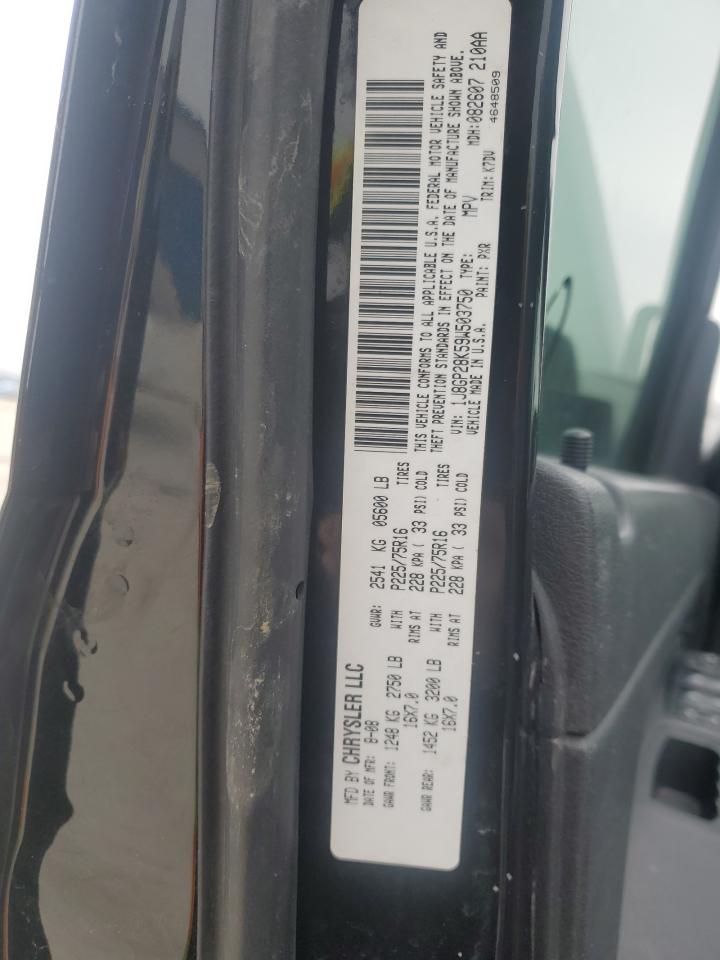 2009 Jeep Liberty (North America) VIN 1J8GP28K59W503750 Copart auction photo, front end / minor dent/scratches damage thumbnail 13