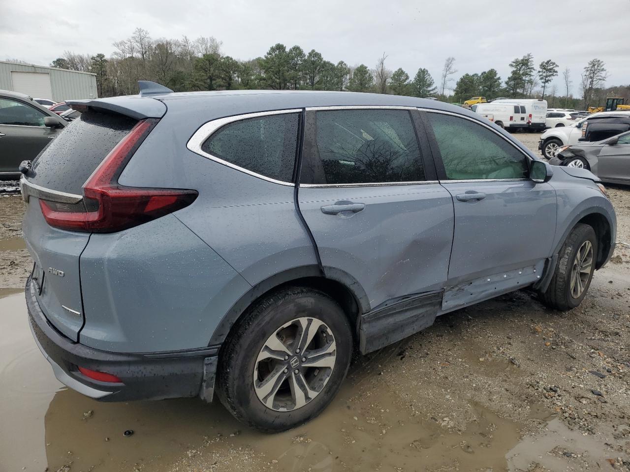 2021 Honda CR-V VIN 7FARW2H71ME023625 Copart auction photo, side / minor dent/scratches damage thumbnail 3