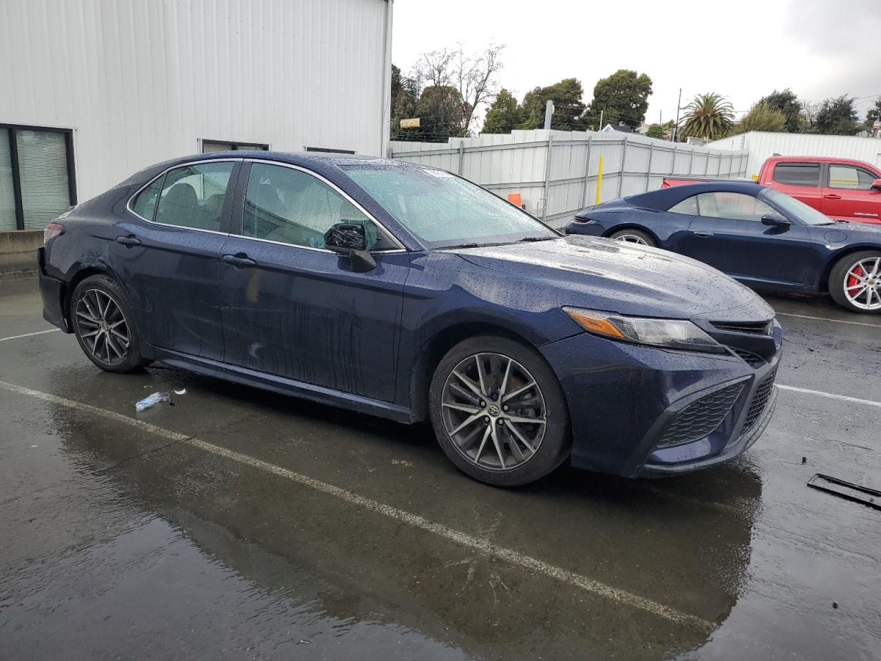 2021 Toyota Camry VIN 4T1G11AK6MU418882 Copart auction photo, all over damage thumbnail 4