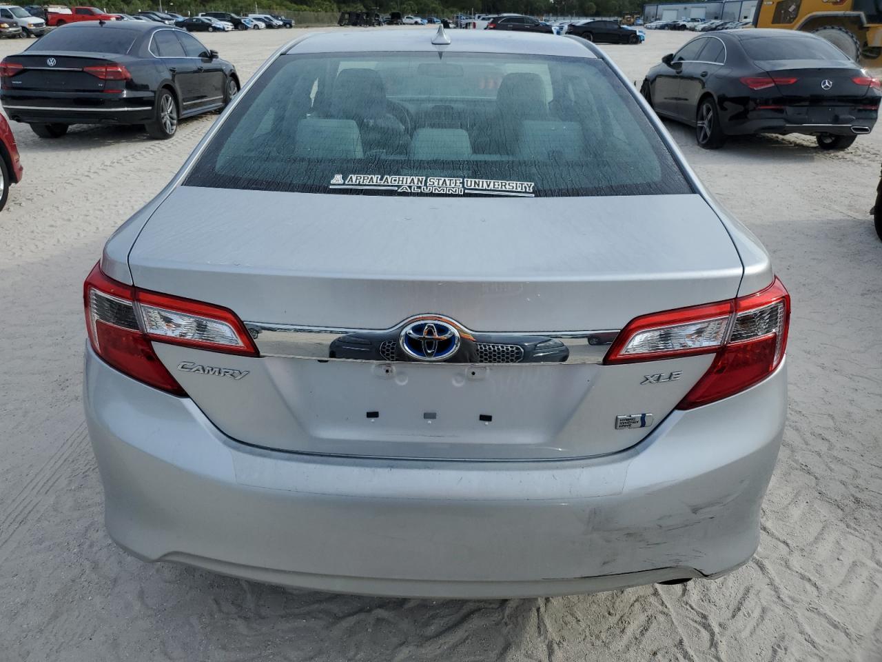 2014 Toyota Camry VIN 4T1BD1FK9EU126896 Copart auction photo, front end / hail damage thumbnail 6