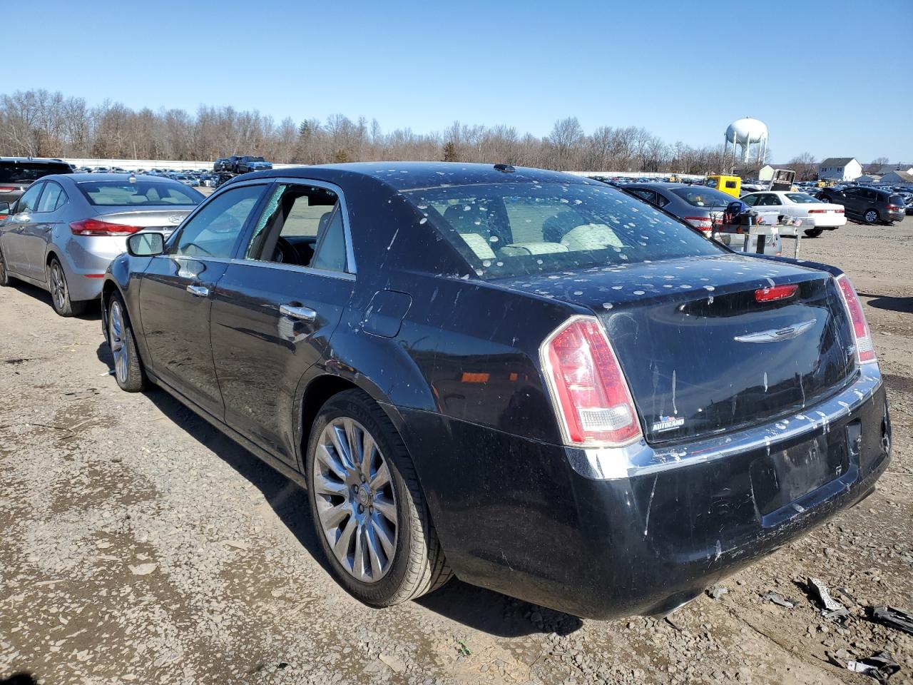 2014 Chrysler 300 VIN 2C3CCAAGXEH344223 Copart auction photo, side / minor dent/scratches damage thumbnail 2