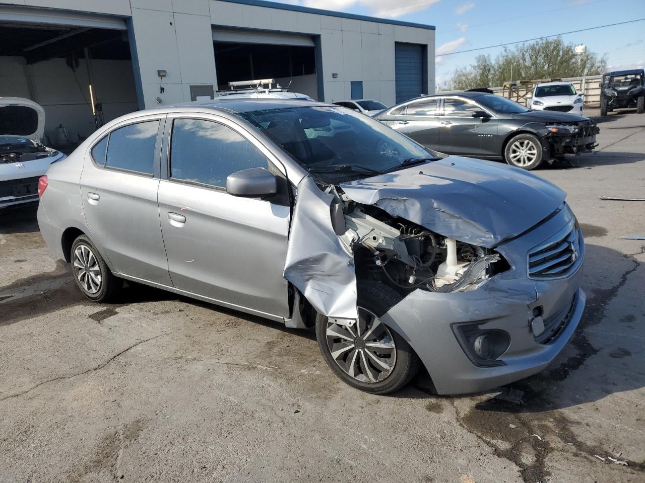 2018 Mitsubishi Mirage VIN ML32F3FJ4JHF08344 Copart auction photo, front end damage thumbnail 4