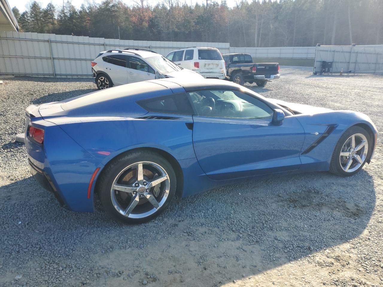 2014 Chevrolet Corvette VIN 1G1YD2D77E5106751 Copart auction photo, side / minor dent/scratches damage thumbnail 3