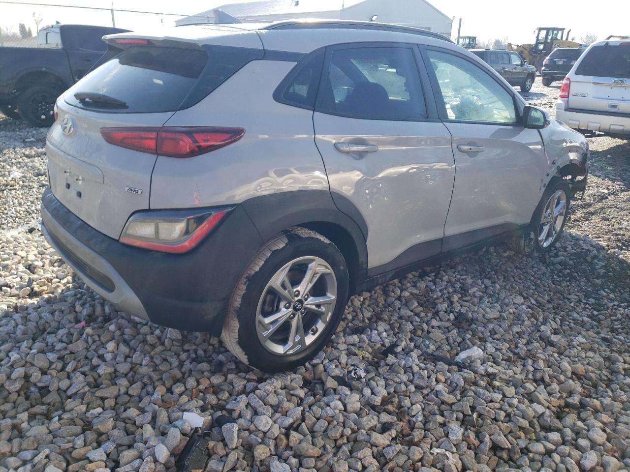 2022 Hyundai Kona VIN KM8K6CAB9NU872231 Copart auction photo, all over / mechanical damage thumbnail 3