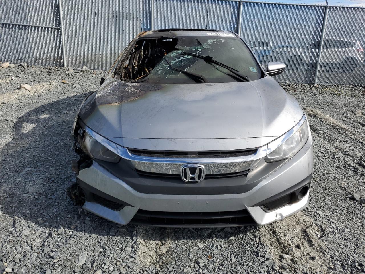 2017 Honda Civic VIN 2HGFC2F88HH025957 Copart auction photo, burn damage thumbnail 5