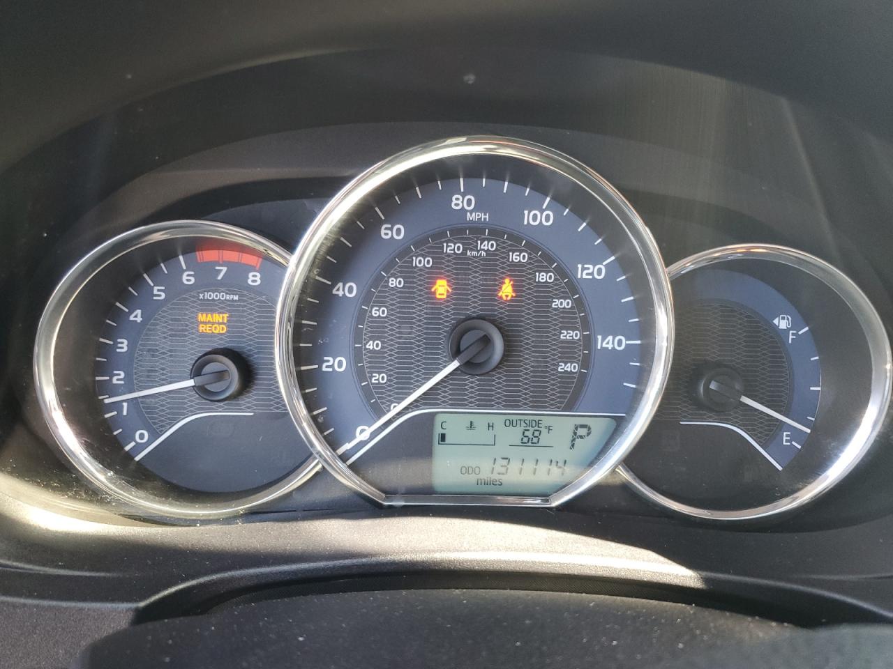 2016 Toyota Corolla VIN 2T1BURHEXGC664260 Copart auction photo, all over damage thumbnail 9