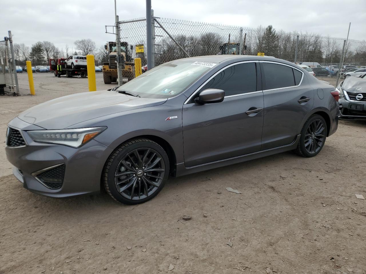 2020 Acura ILX VIN 19UDE2F82LA008645 - Copart auction photo