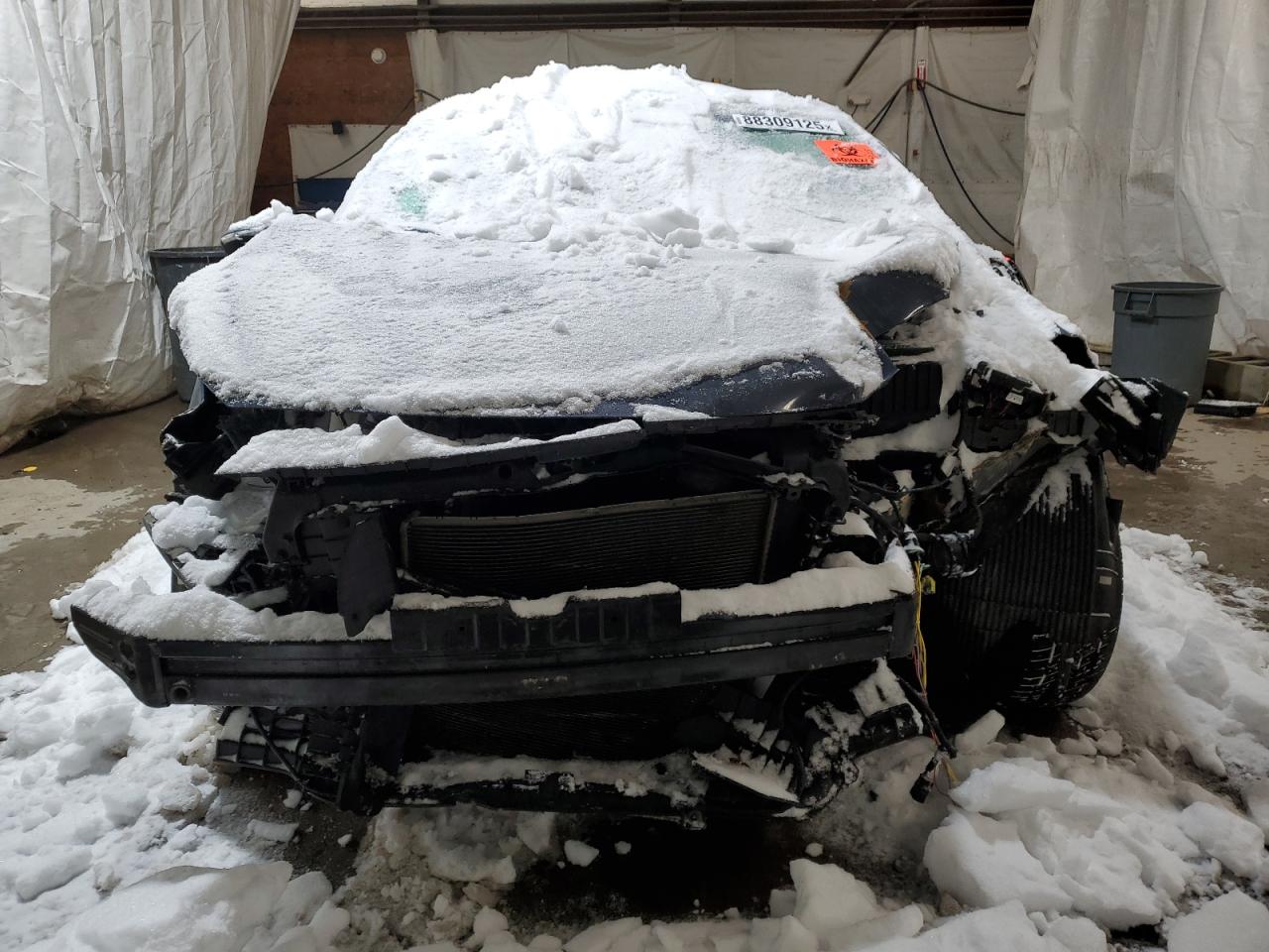 2015 KIA Forte VIN KNAFX4A64F5336551 Copart auction photo, front end / side damage thumbnail 5