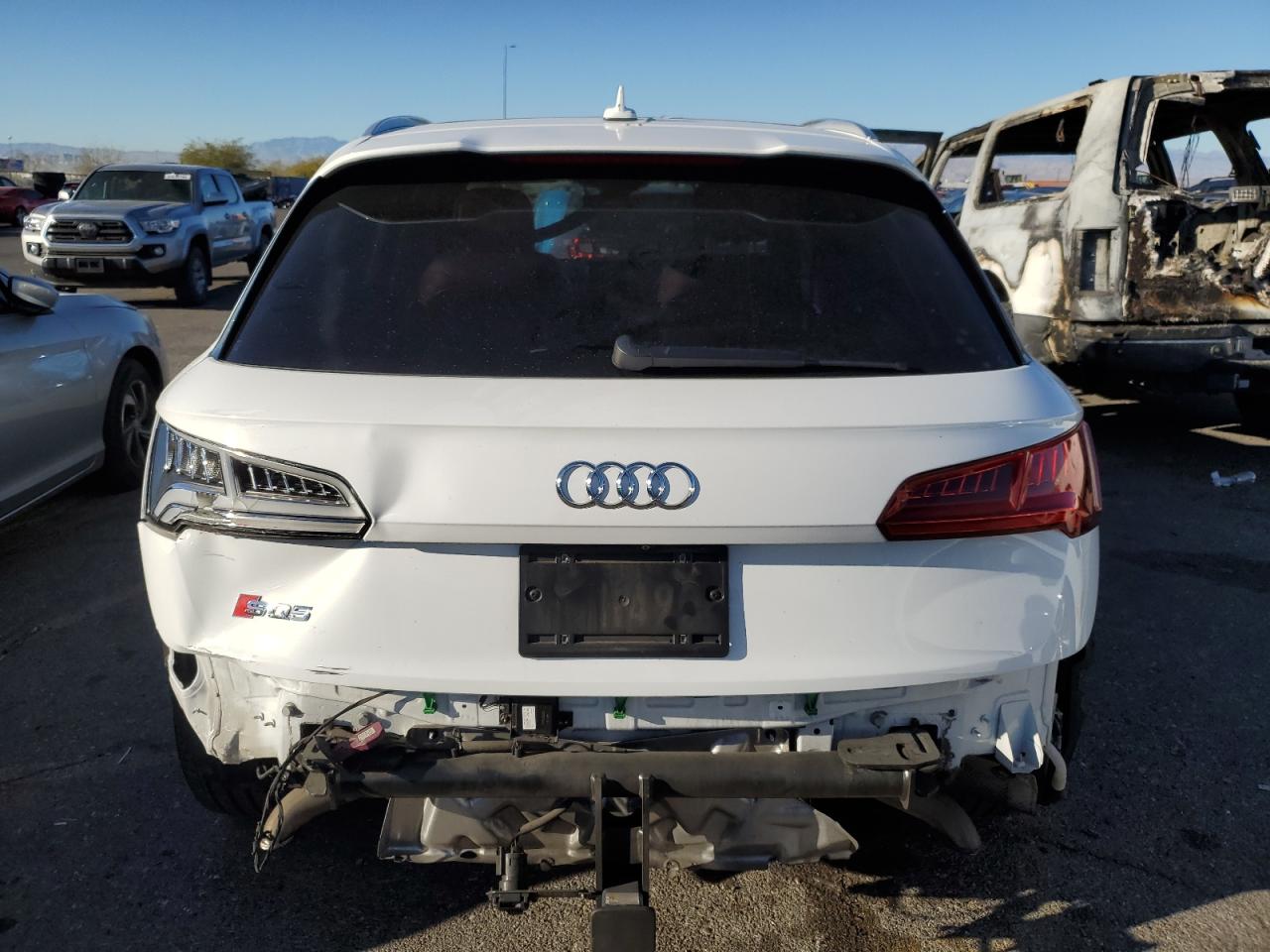 2018 Audi SQ5 VIN WA1C4AFYXJ2104340 Copart auction photo, rear end damage thumbnail 6
