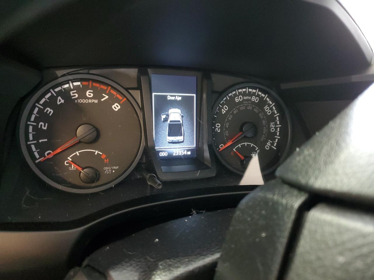 2021 Toyota Tacoma VIN 3TYSX5EN0MT007429 Copart auction photo, front end / minor dent/scratches damage thumbnail 9