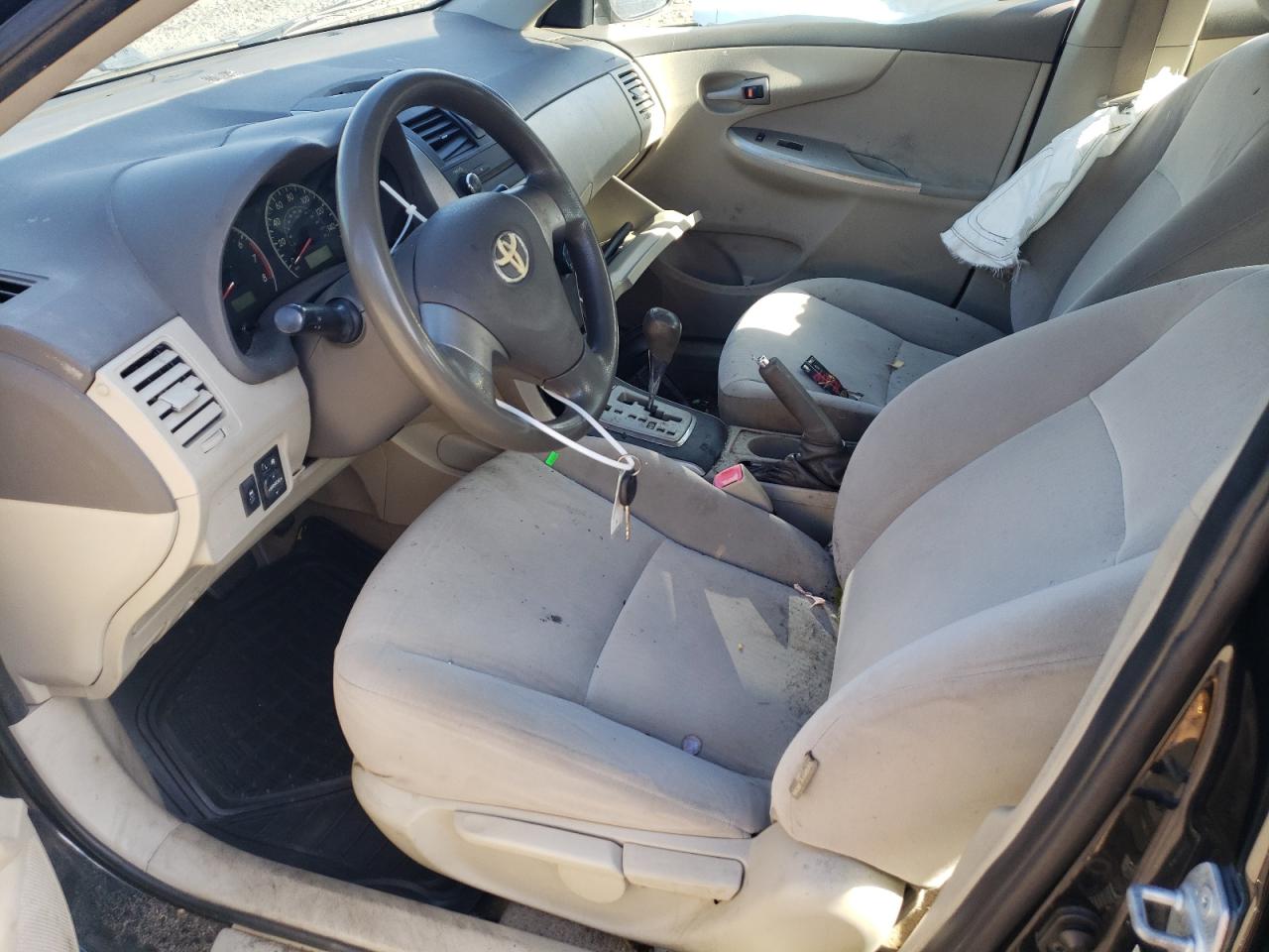 2010 Toyota Corolla VIN JTDBU4EE5A9107745 Copart auction photo, side / front end damage thumbnail 7