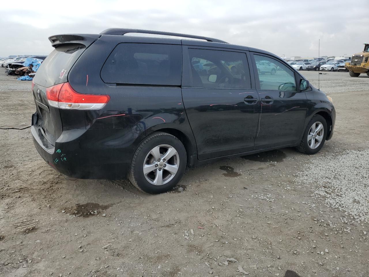 2012 Toyota Sienna VIN 5TDKK3DC4CS243465 Copart auction photo, rear end damage thumbnail 3